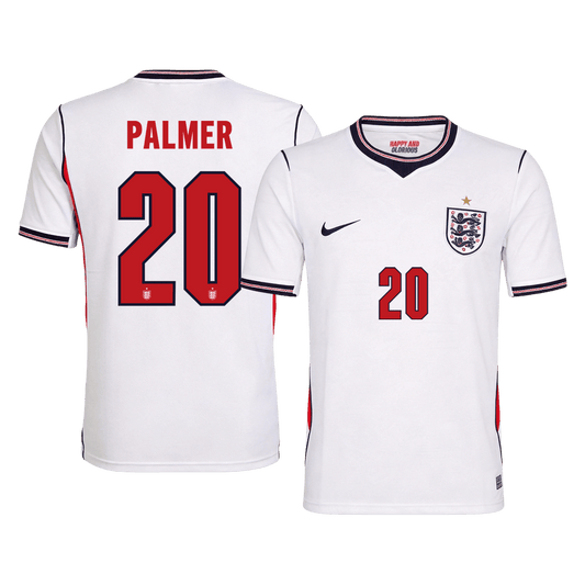 PALMER #20 England Home Jersey - 2026 World Cup White