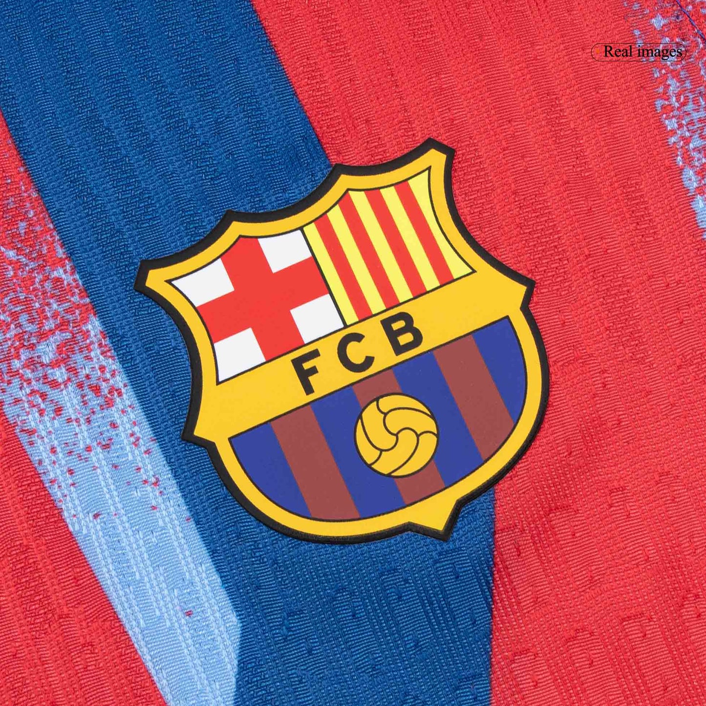 Maillot Extérieur Barcelone 2025/26 Rouge&Bleu Joueur