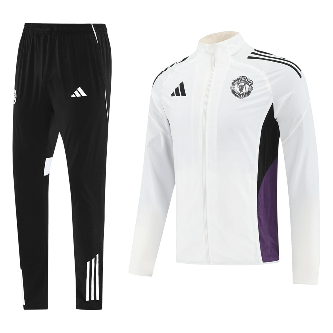 Maillot de survêtement Manchester United 2025/26 Blanc