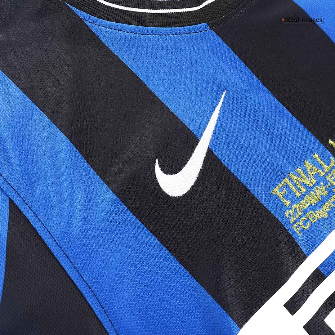Retro Inter Milan Domicile Maillot 2009/10 Black&Blue - UCL