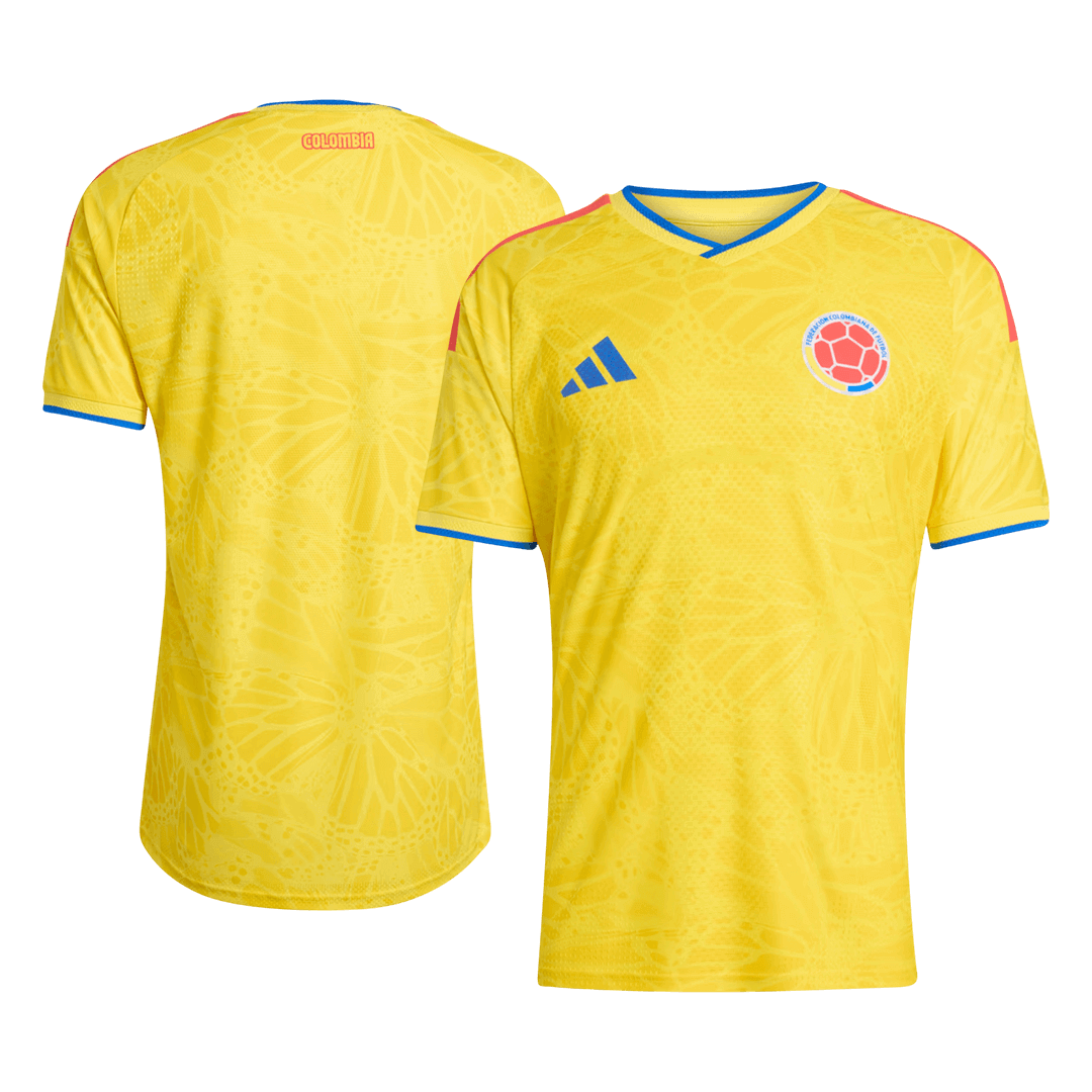 Maillot Domicile Colombie - Joueur Jaune Coupe du Monde 2026