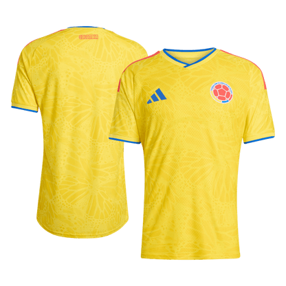 Maillot Domicile Colombie - Joueur Jaune Coupe du Monde 2026