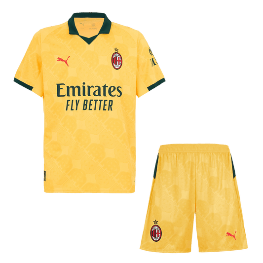 AC Milan Troisième Maillot Kit 2025/26 Jaune