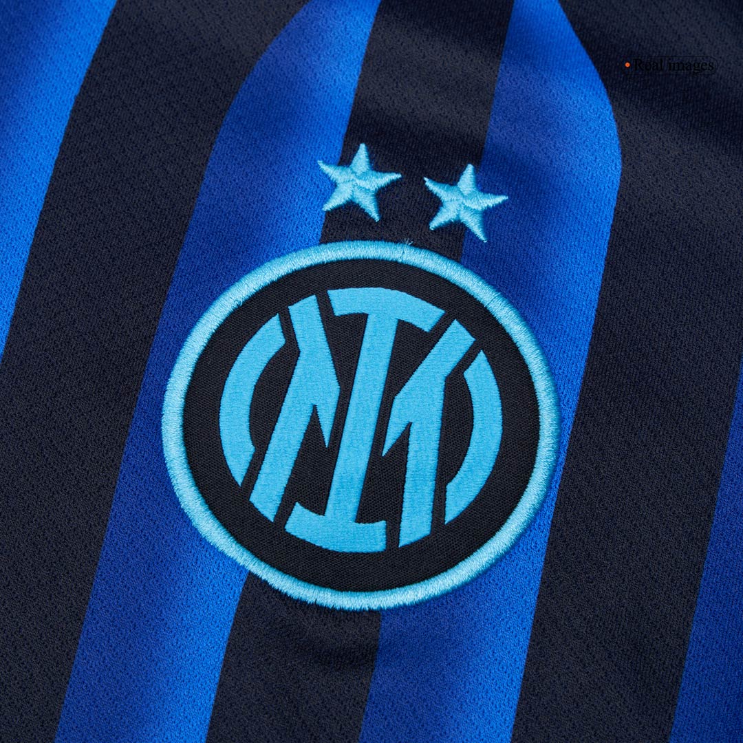 DUMFRIES #2 Inter Milan Domicile Maillot 2025/26 Bleu&Noir