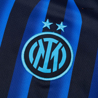DUMFRIES #2 Inter Milan Domicile Maillot 2025/26 Bleu&Noir