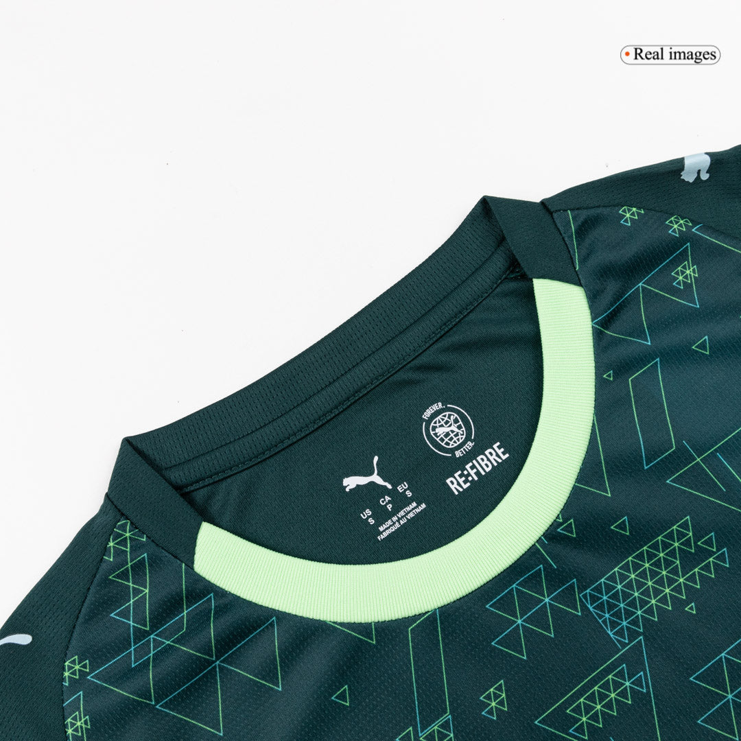 Manchester City Fourth Away Maillot Kit 2025/26 Vert