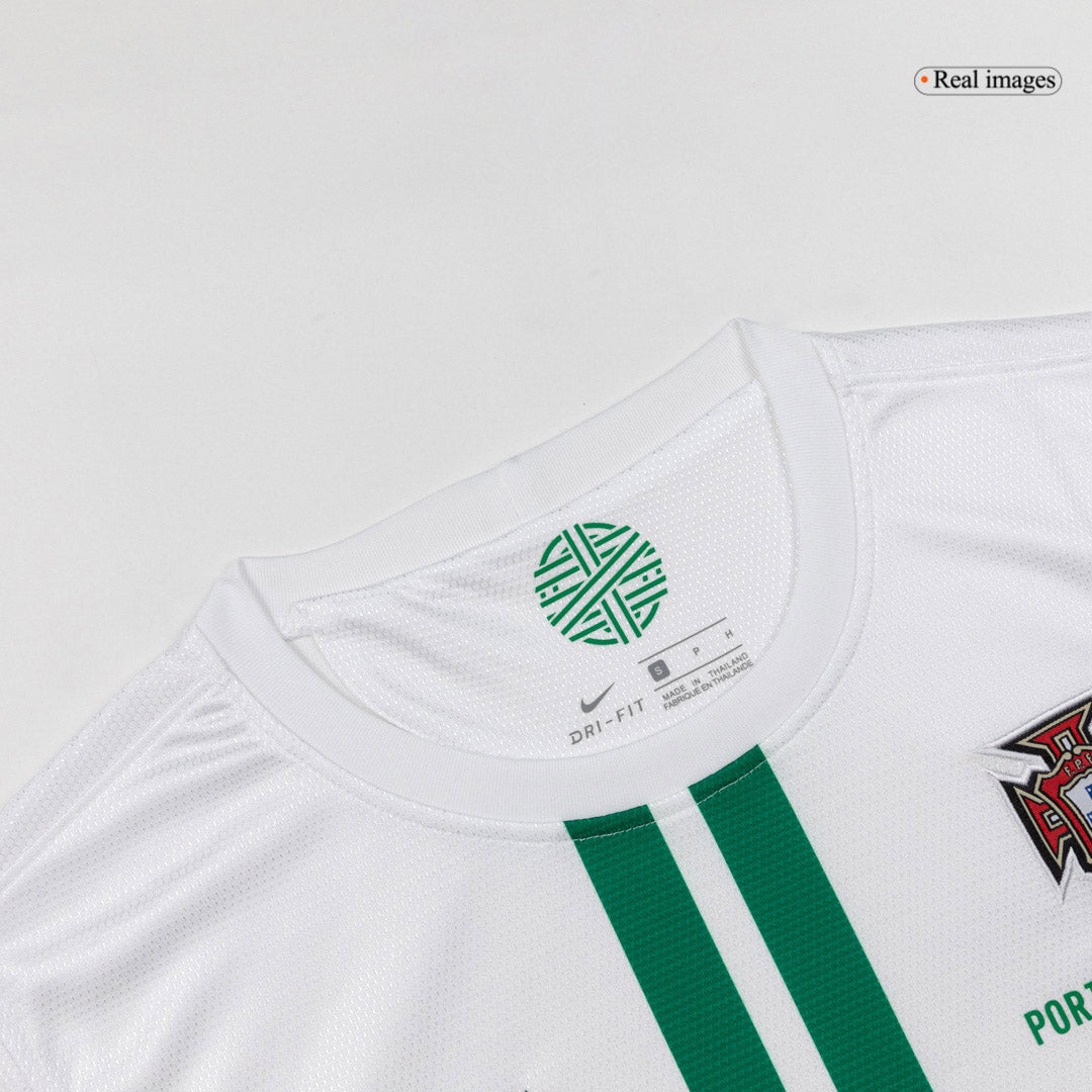 Maillot Rétro Portugal Extérieur 2012 Blanc