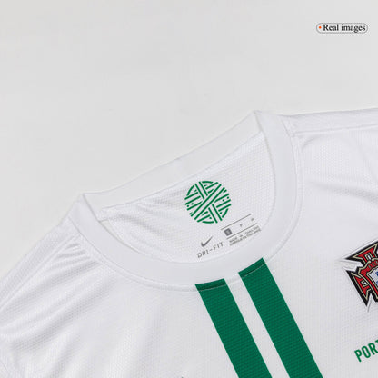 Maillot Rétro Portugal Extérieur 2012 Blanc