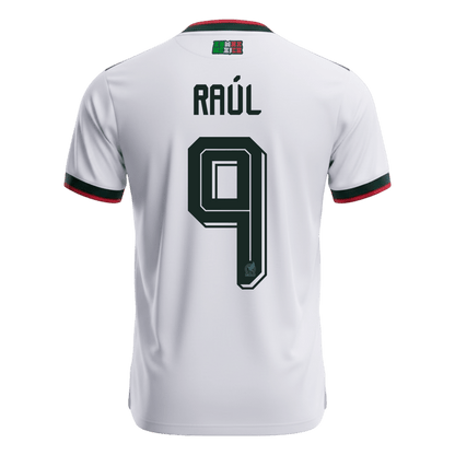 RAÚL #9 Mexico Maillot Extérieur - Coupe du Monde 2026 Blanc
