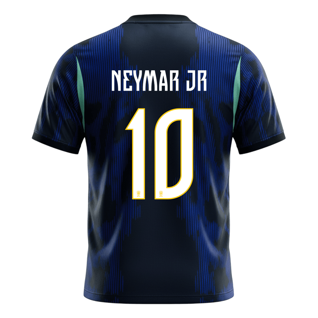 NEYMAR JR #10 Brazil Away Jersey - 2026 World Cup Navy Player