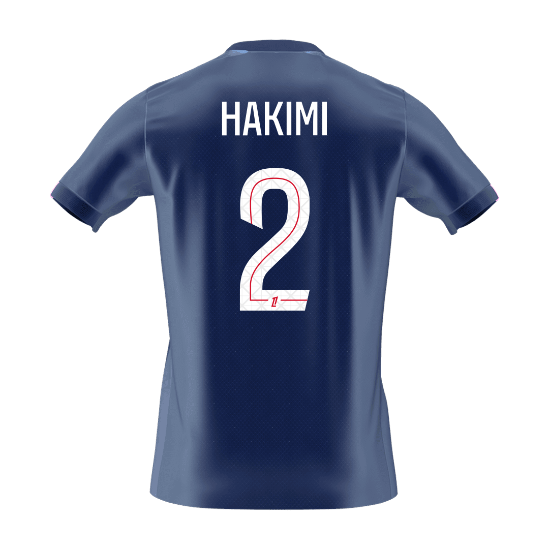 HAKIMI #2 PSG Domicile Maillot 2025/26 Marine - Super