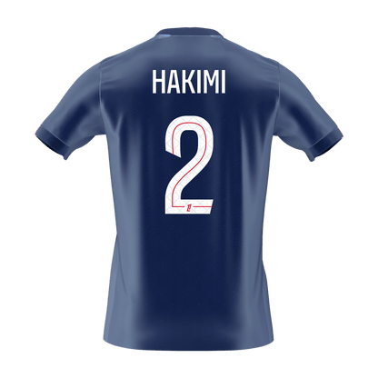 HAKIMI #2 PSG Domicile Maillot 2025/26 Marine - Super