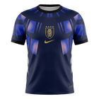 Uruguay Away Shirt - 2026 World Cup Navy