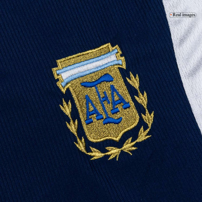 Maillot extérieur rétro Argentine 1998 Bleu marine