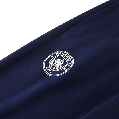 Manchester City Veste de Football Kit 2025/26 Bleu marine