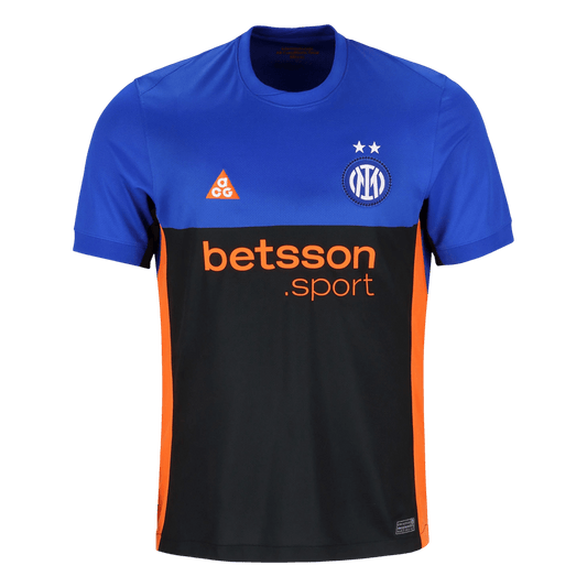 Inter Milan Quatrième Maillot Extérieur 2025/26 Noir&Bleu