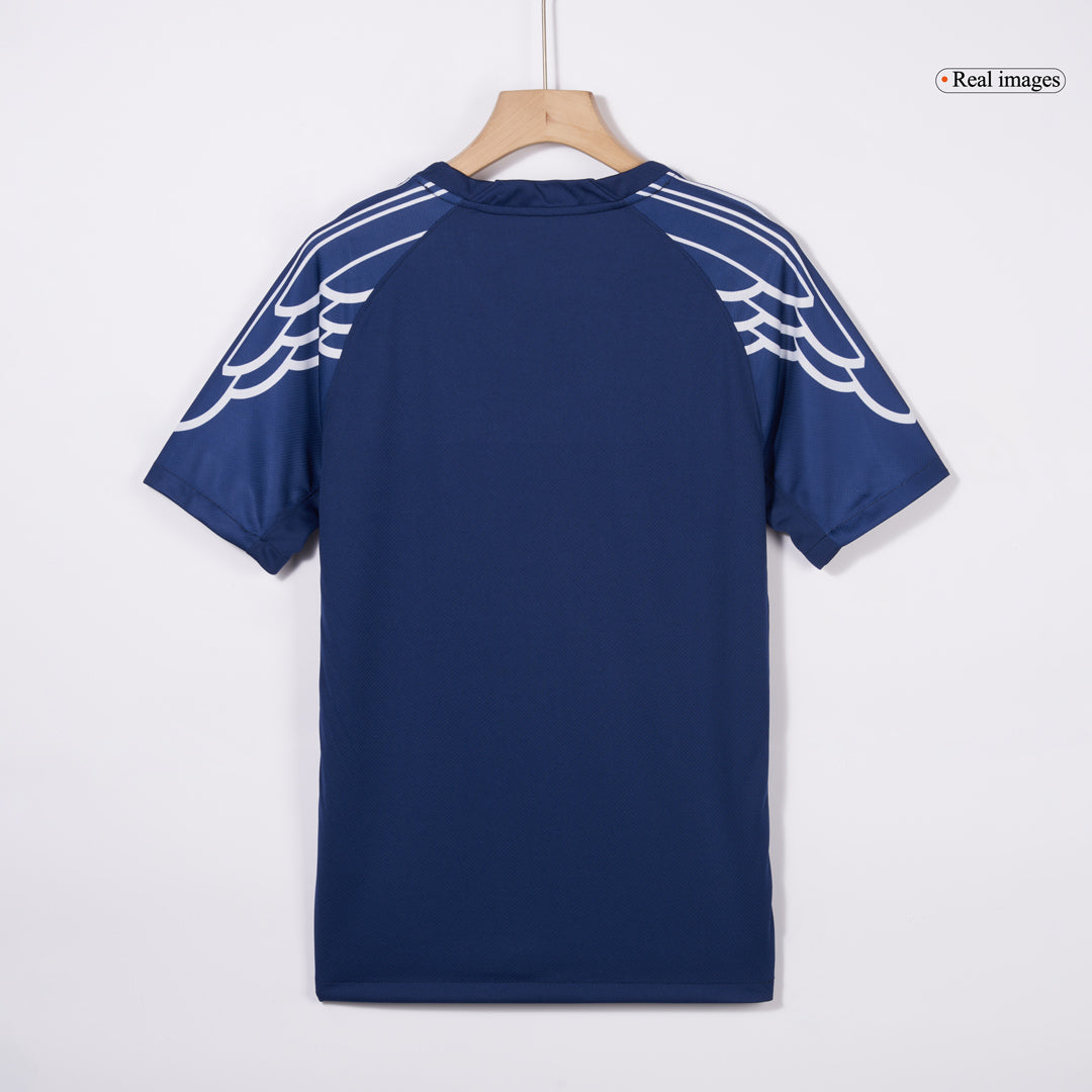 O.DEMBÉLÉ #10 PSG Fourth Away Maillot 2024/25 Bleu marine - UCL