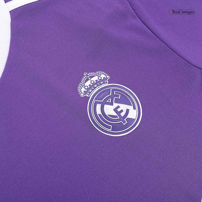 Retro Real Madrid Extérieur Maillot 2016/17 Violet