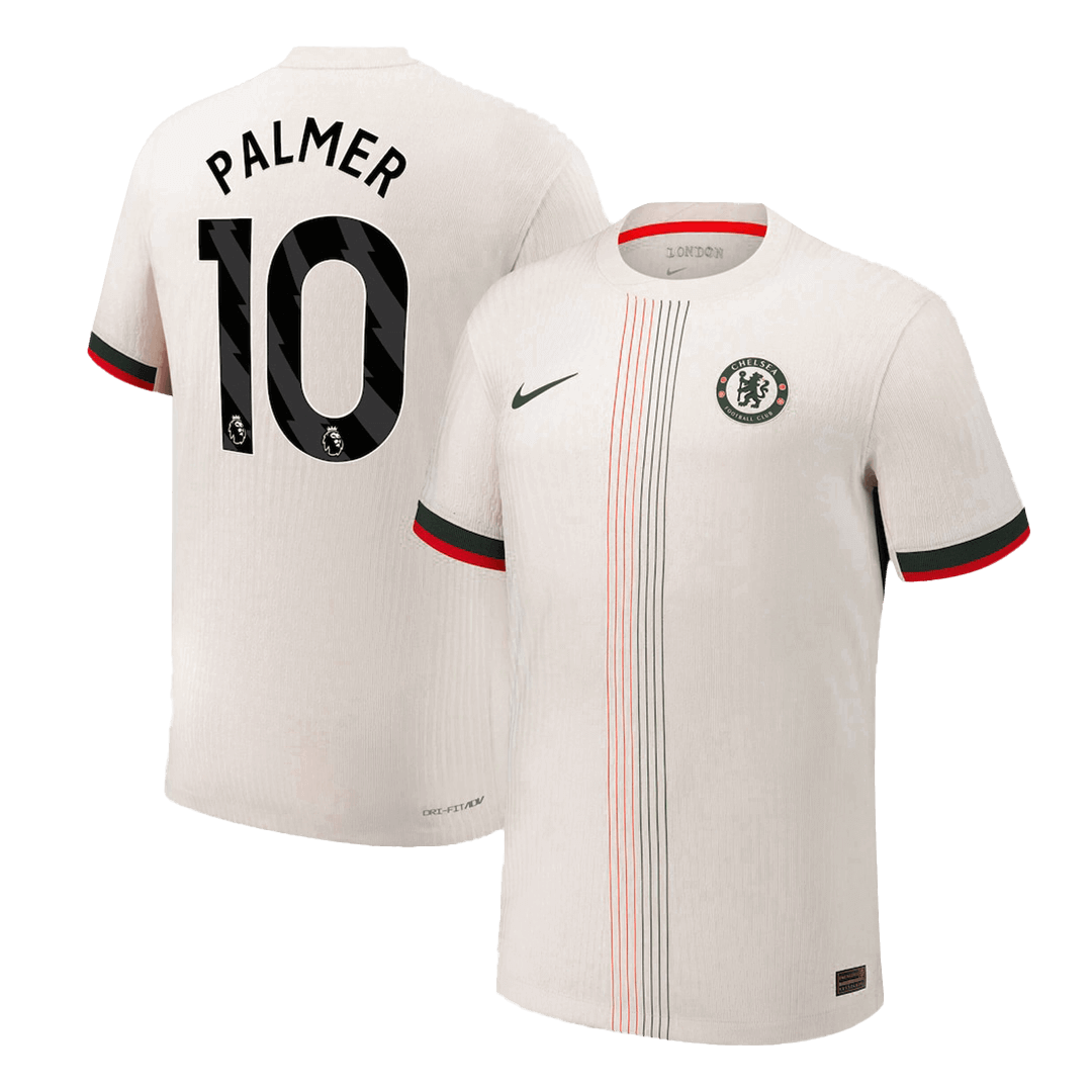 PALMER #10 Maillot Extérieur Chelsea 2025/26 Blanc Joueur