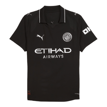 Maillot Domicile Manchester City 2025/26 Noir (Version Joueur)
