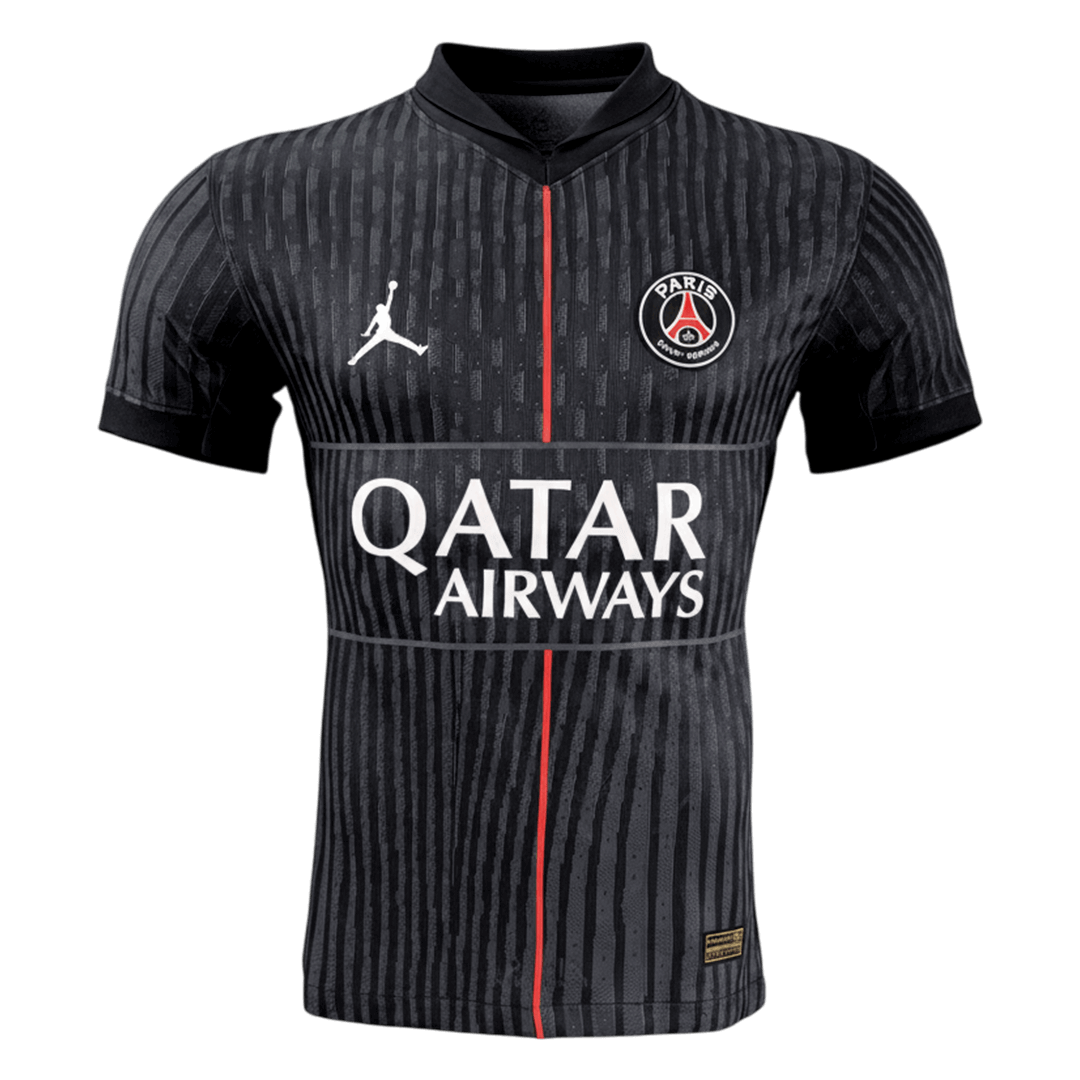 Maillot Domicile PSG 2025/26 Noir Joueur