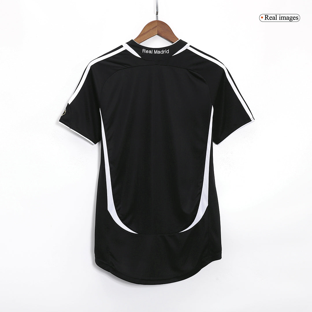 Maillot Rétro Real Madrid Extérieur 2006/07 Noir