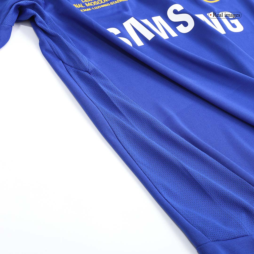 Maillot Rétro Chelsea Domicile 2008 Bleu - UCL