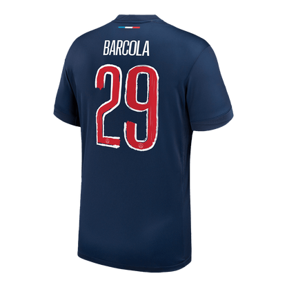 BARCOLA #29 PSG Domicile Maillot 2024/25 Marine - UCL