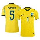 CASEMIRO #5 Brazil Home Shirt - 2026 World Cup Yellow Player