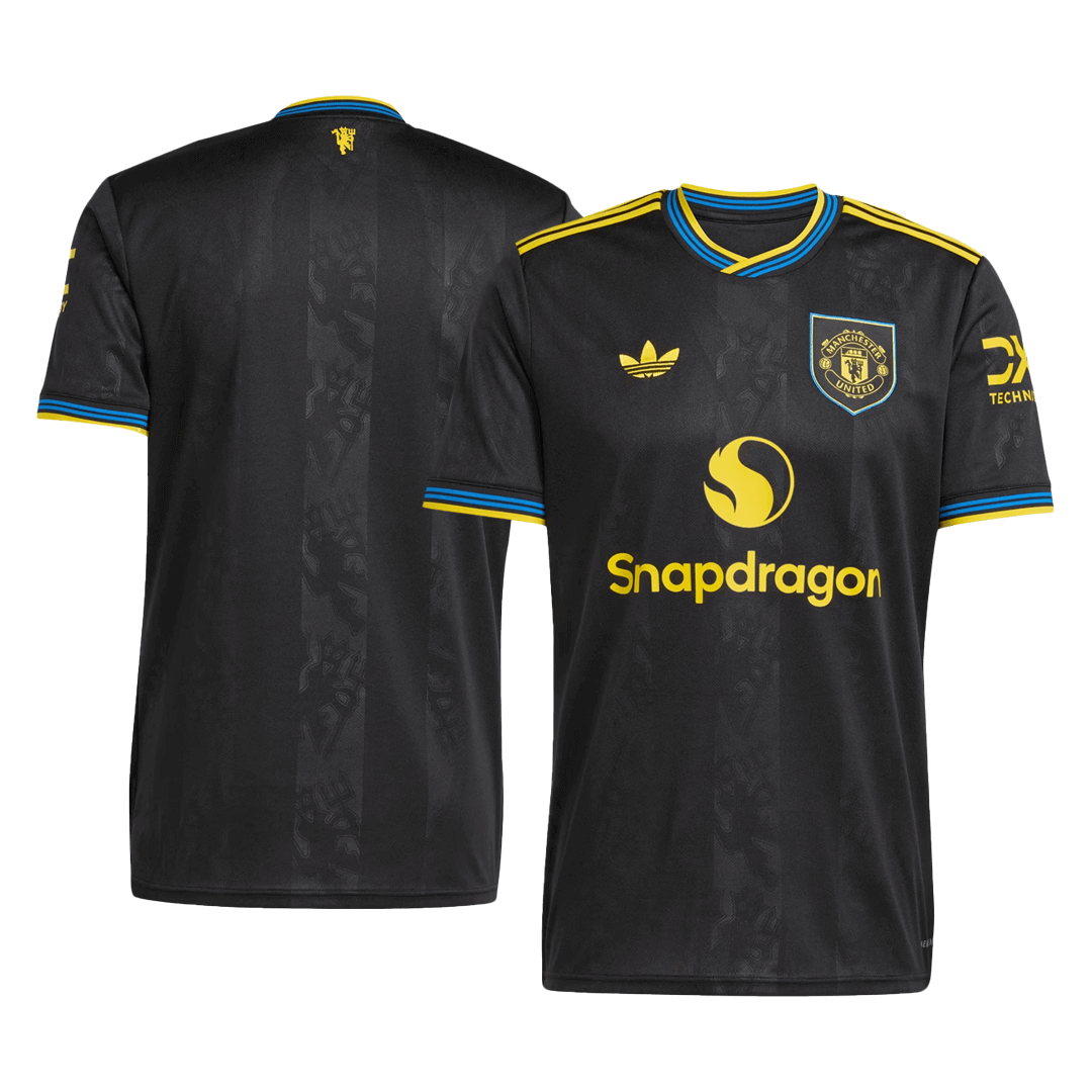 Maillot extérieur Manchester United 2025/26 Noir