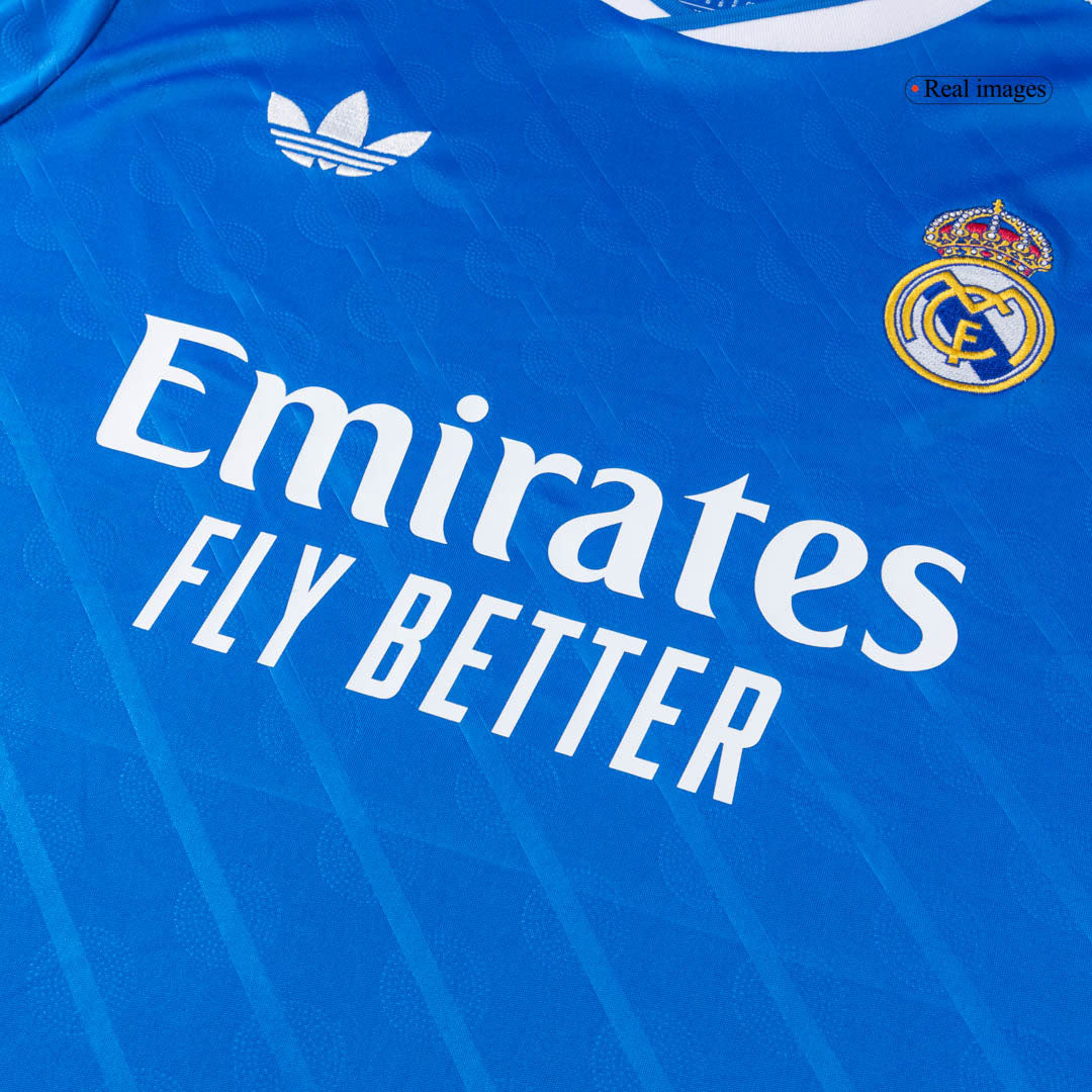 ARDA GÜLER #15 Real Madrid Troisième Maillot 2025/26 Bleu