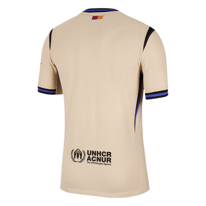 Barcelona Extérieur Maillot 2025/26 Jaune Joueur