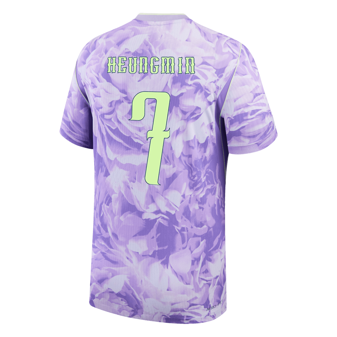 HEUNGMIN #7 South Korea Away Shirt - 2026 World Cup Purple Player