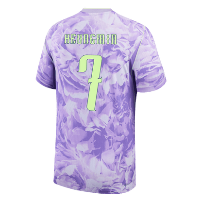 HEUNGMIN #7 South Korea Away Shirt - 2026 World Cup Purple Player