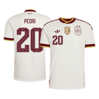PEDRI #20 Espagne Extérieur Maillot - Coupe du Monde 2026 Blanc Joueur