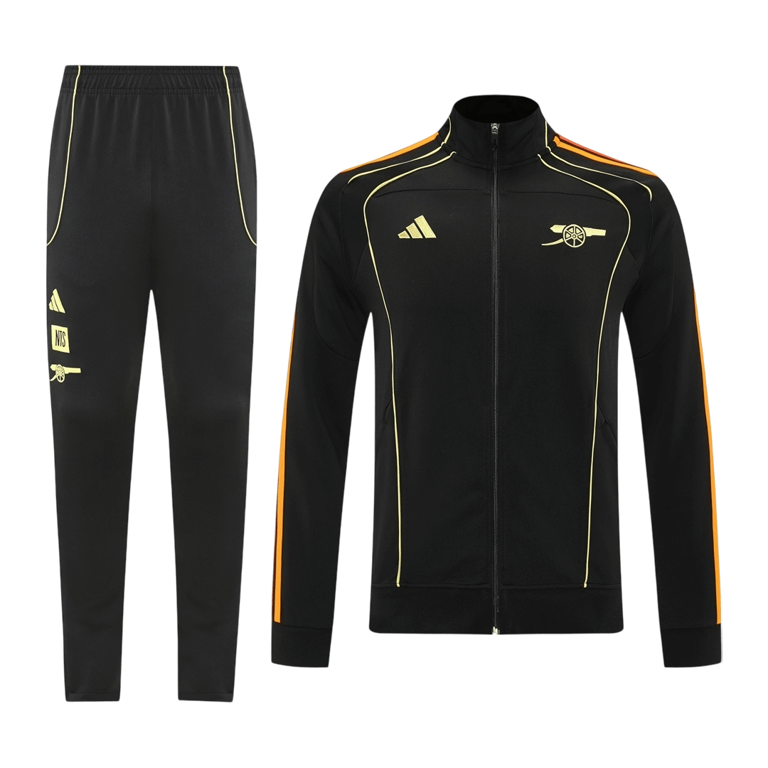 Arsenal Veste de football kit 2025/26 Noir