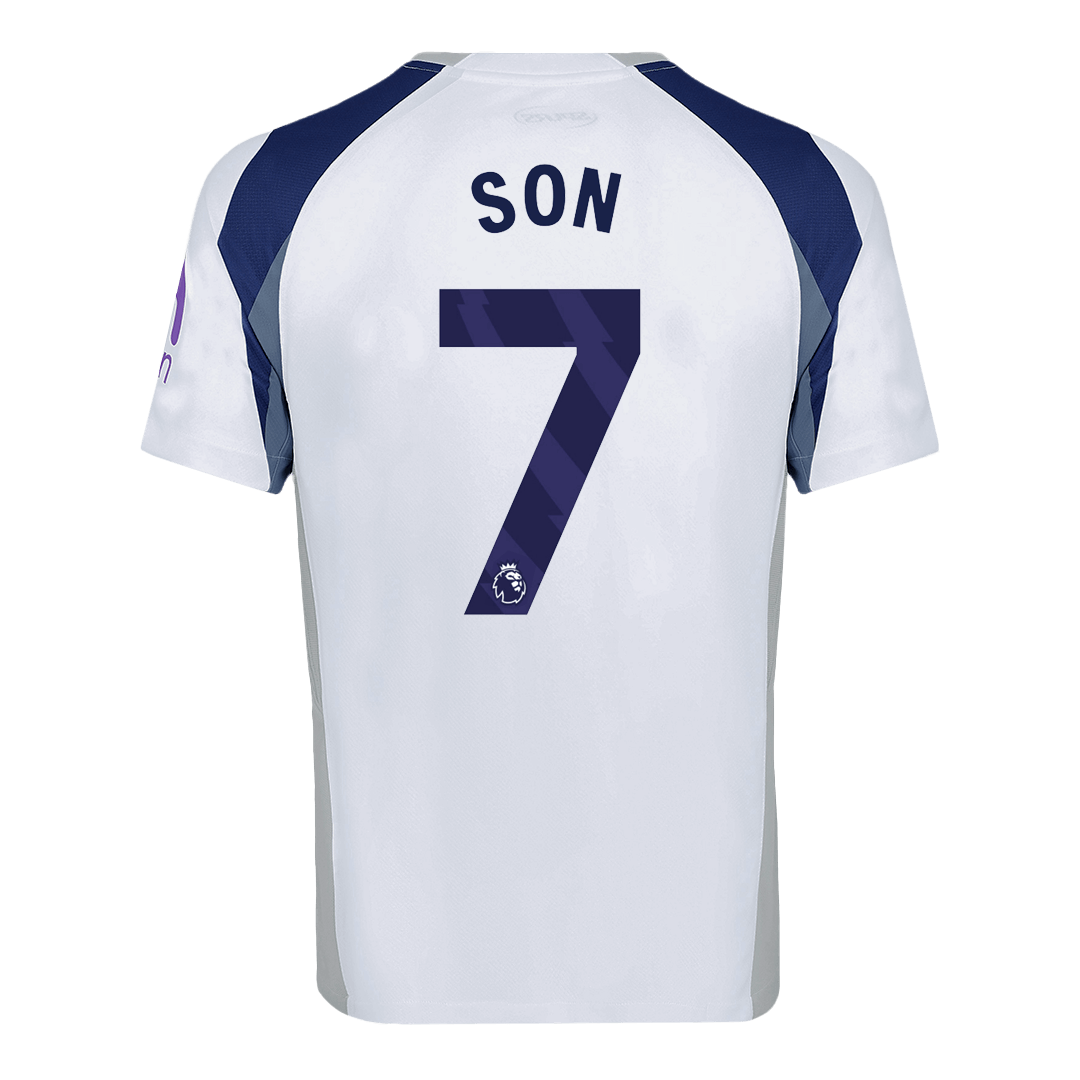 SON #7 Tottenham Hotspur Domicile Maillot 2025/26 Blanc
