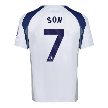 SON #7 Tottenham Hotspur Domicile Maillot 2025/26 Blanc