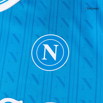 DE BRUYNE #11 Napoli Maillot domicile 2025/26 Bleu