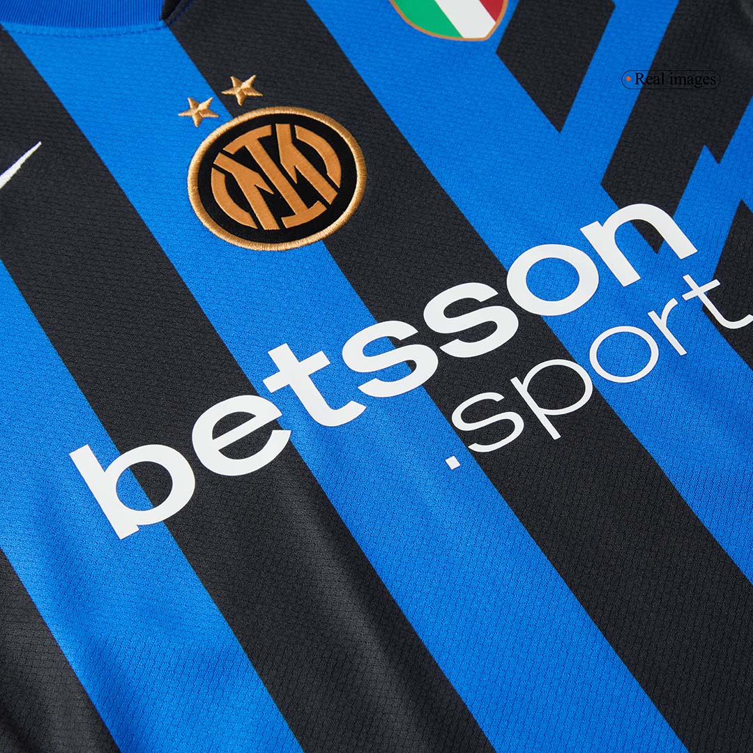 Inter Milan Maillot Domicile 2024/25 Noir et Bleu