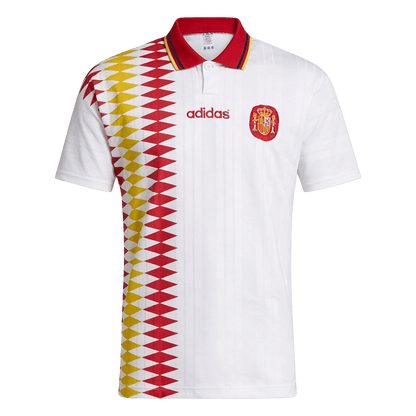 Maillot Rétro Espagne Extérieur 1994 Blanc