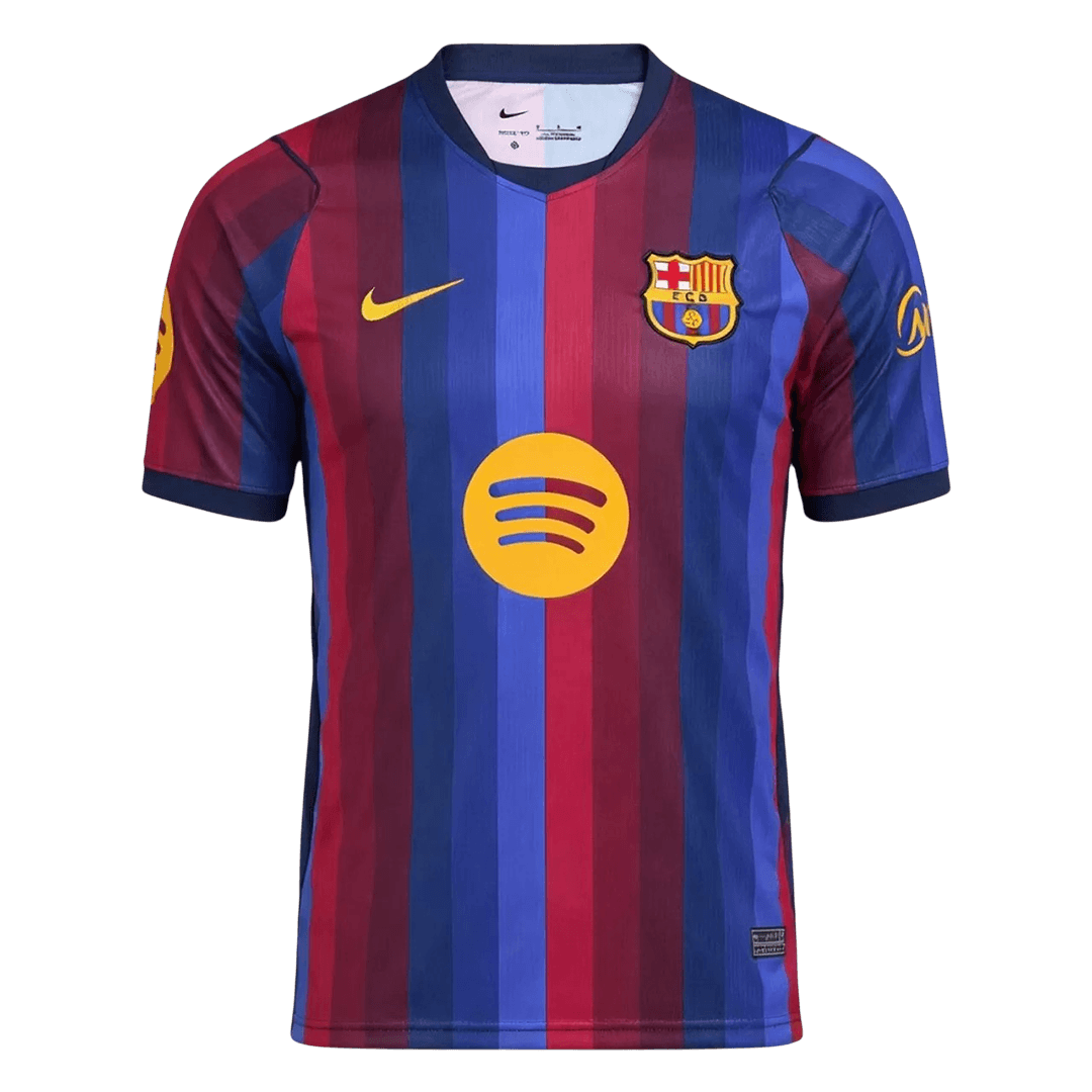 ف. دي يونغ #21 برشلونة القميص الأساسي 2026/27 أزرق وعنابي