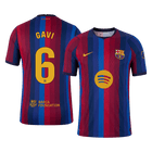GAVI #6 Barcelona Domicile Maillot 2026/27 Rouge&Bleu Joueur