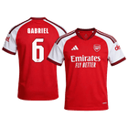 GABRIEL #6 Arsenal Domicile Maillot 2026/27 Rouge - UCL