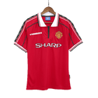 Maillot rétro domicile Manchester United 98/00 rouge