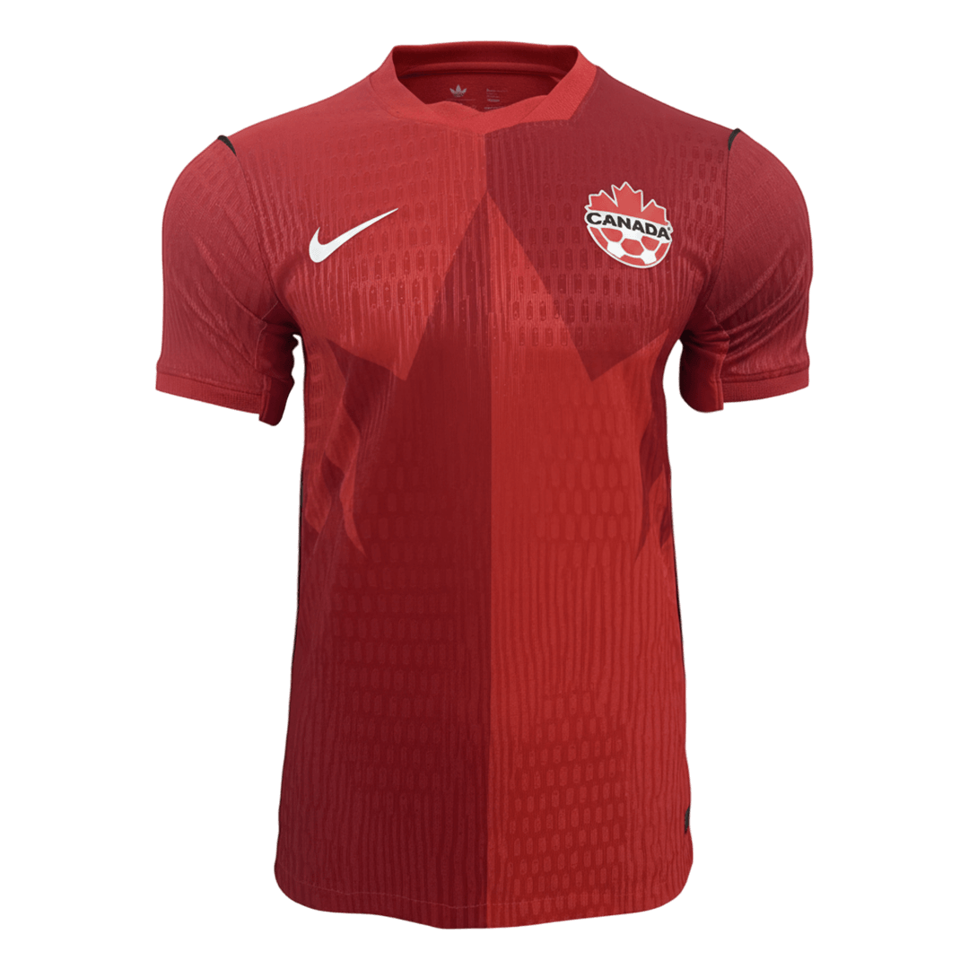 Maillot Domicile Canada - Coupe du Monde 2026 Rouge Joueur