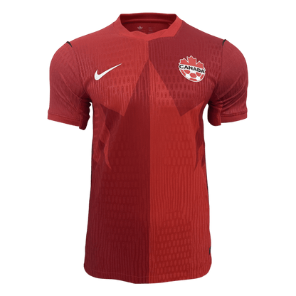 Maillot Domicile Canada - Coupe du Monde 2026 Rouge Joueur