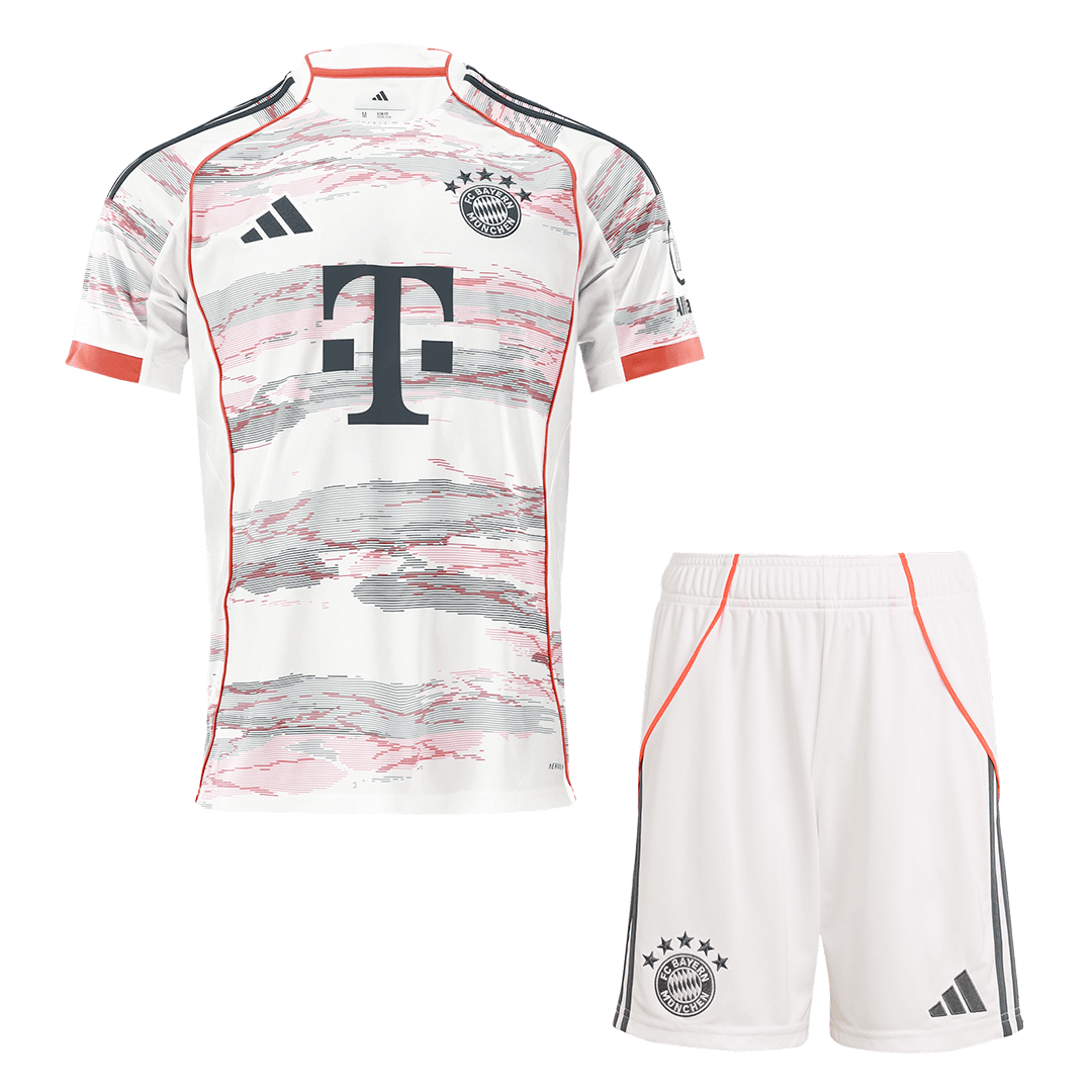 Bayern Munich Extérieur Maillot Kit 2025/26 Blanc