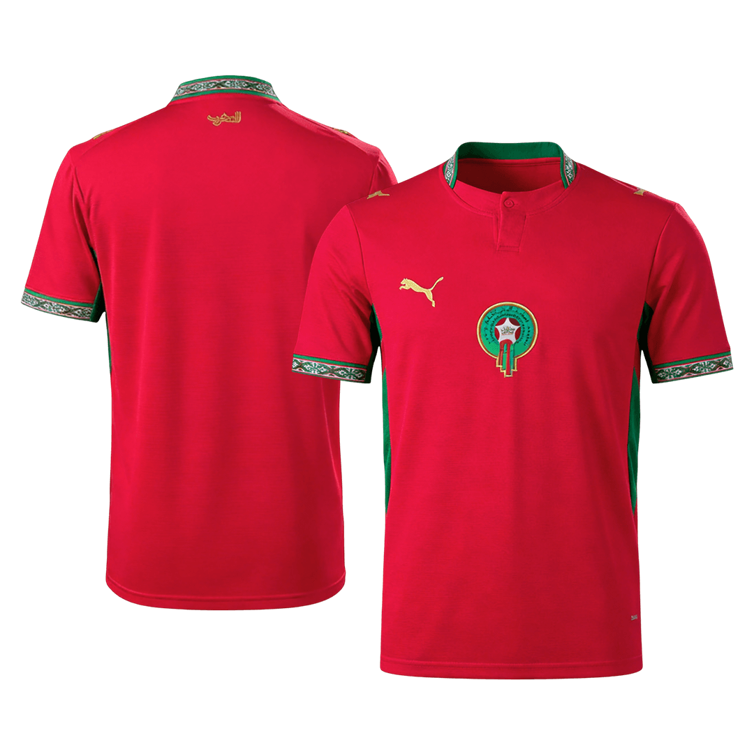 Morocco Home Jersey - World Cup 2026 Red