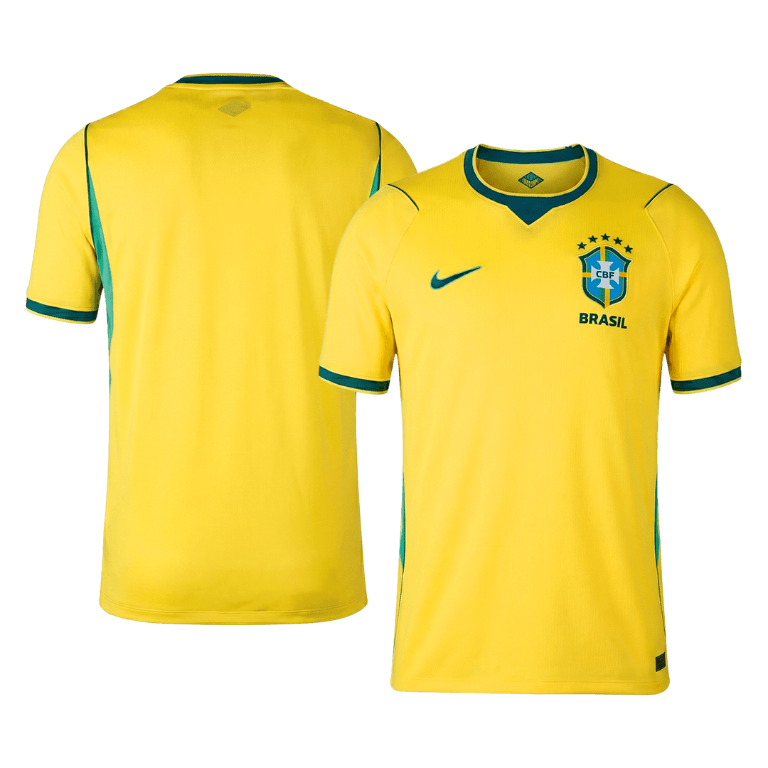Brésil Domicile Maillot - Coupe du Monde 2026 Jaune - Super